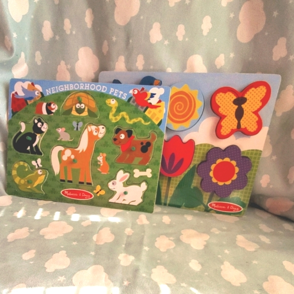 2 Melissa and Doug Puzzles